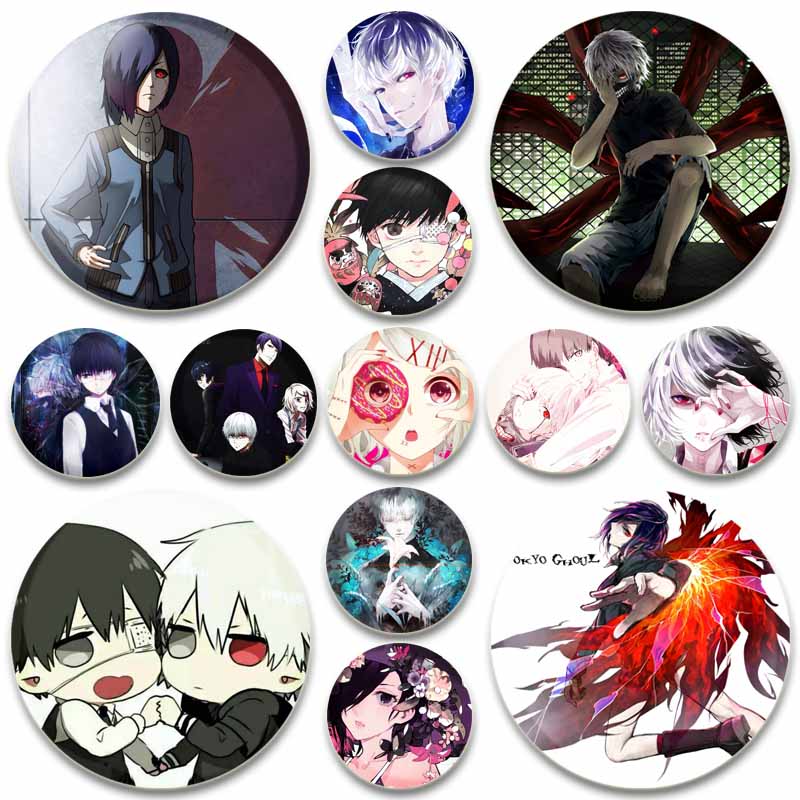 Tokyo Ghoul Mask - Броши в стиле аниме «Токийский гуль»