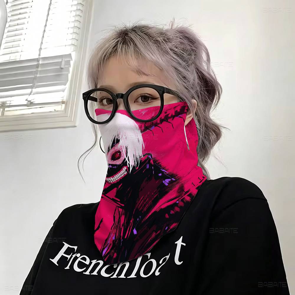 Tokyo Ghoul Mask - Японская аниме-маска-шарф «Токийский гуль»: дышащая маска