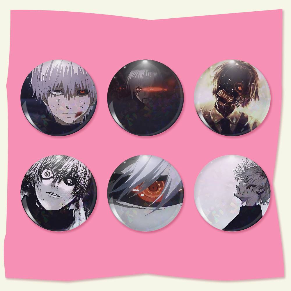 Tokyo Ghoul Mask - Tokyo Ghoul Кен Канеки, значок на