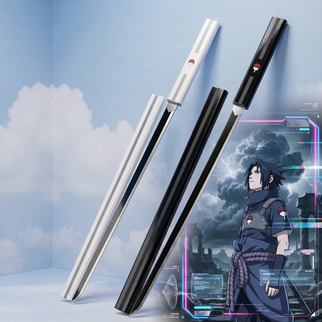 35,4-дюймовый меч Наруто Учиха – обзор и цена Anime Cosplay Katana