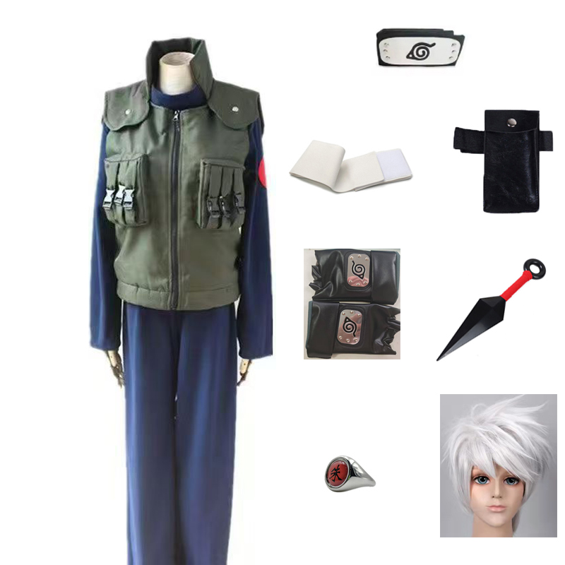 Костюм для косплея Какаши, ком – обзор и цена Anime Cosplay Naruto