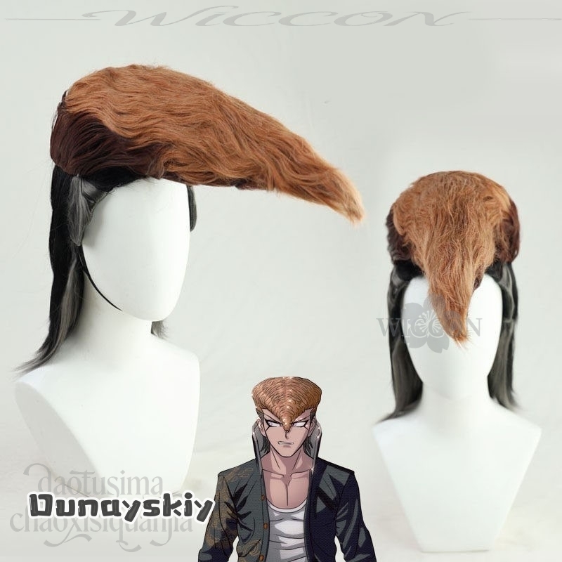 Парик для косплея по аниме Dan – обзор и цена Cosplay Anime Black Hair