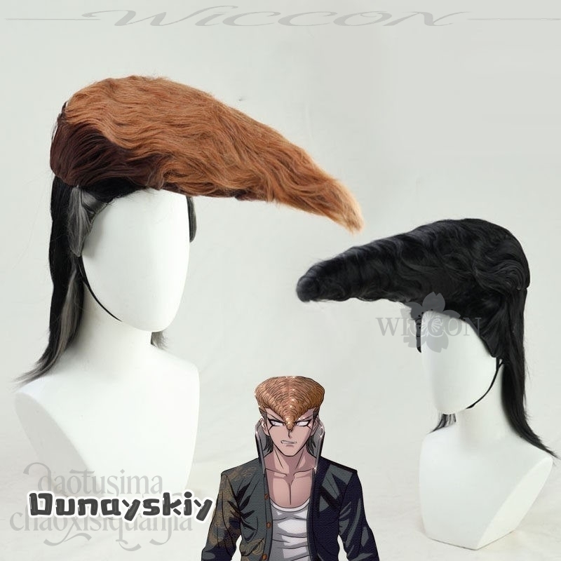 Парик для косплея по аниме Dan – обзор и цена Cosplay Anime Black Hair
