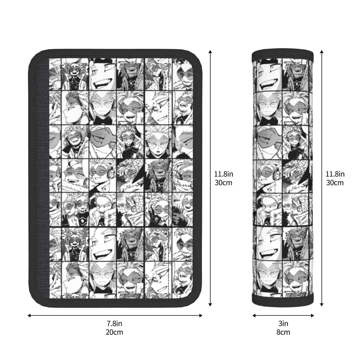 Накладки на ремни безопасности – обзор и цена My Hero Academia Belt