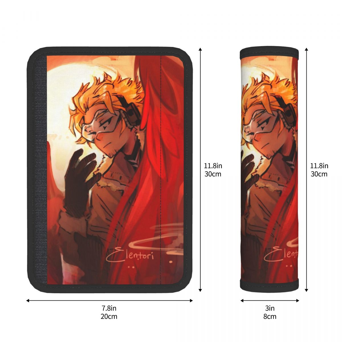 Накладки на ремни безопасности – обзор и цена My Hero Academia Belt