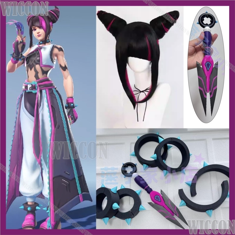 Kiriko Juri Game Han Over Косп – обзор и цена Cosplay Anime Black Hair