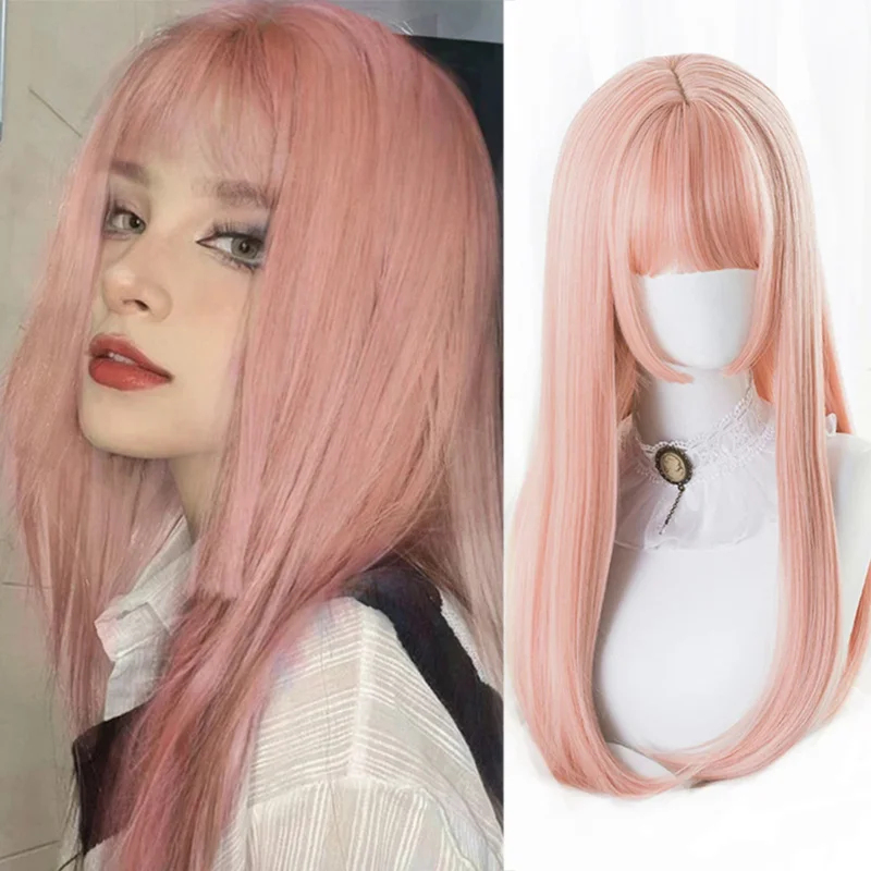 Синтетический парик Houyan 202 – обзор и цена Cosplay Anime Black Hair