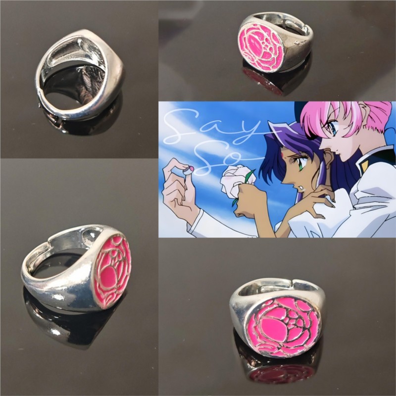 Кольцо с розой Tenjou Utena, р – обзор и цена Anime Cosplay Outfit Girl