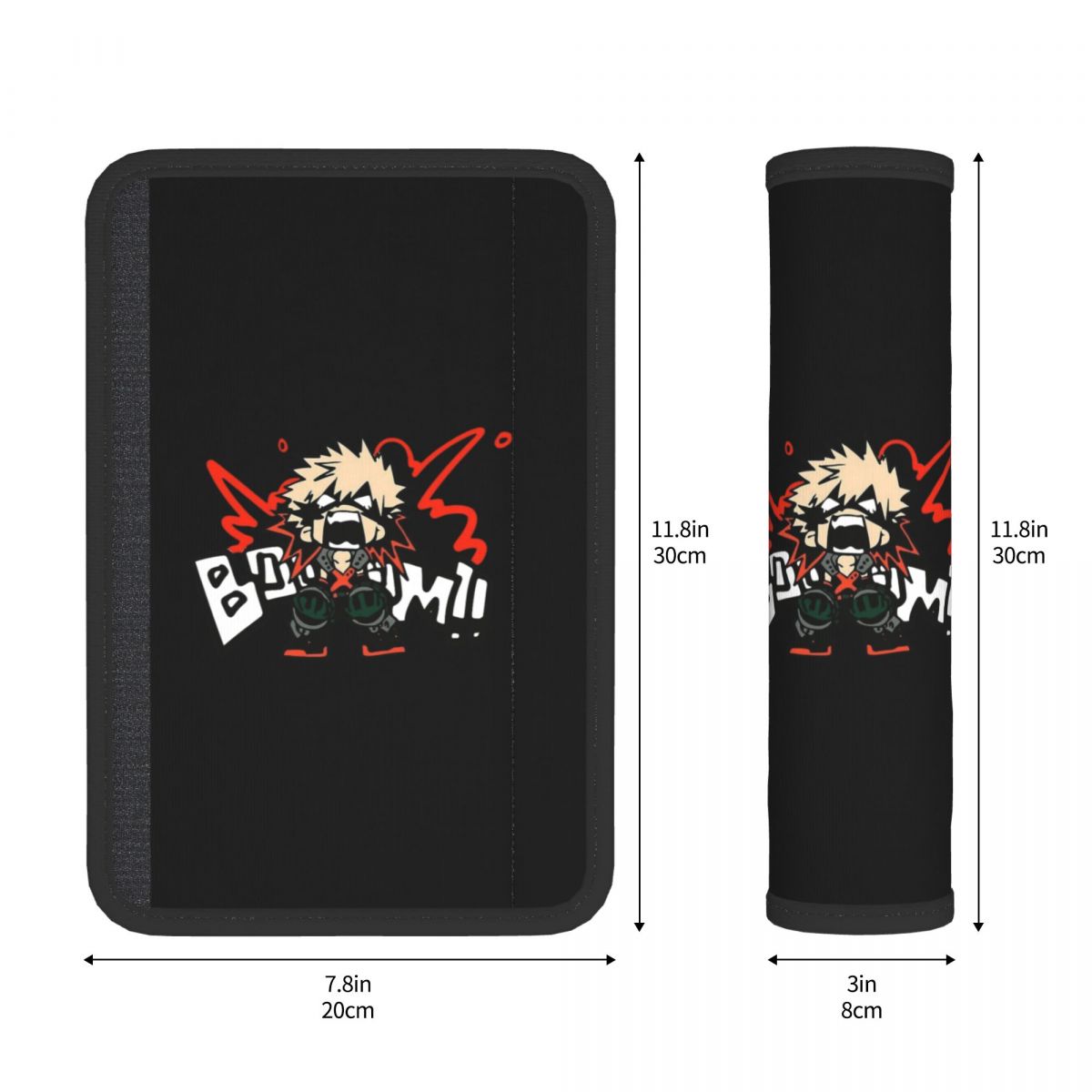 Мягкие накладки на ремни безоп – обзор и цена My Hero Academia Belt
