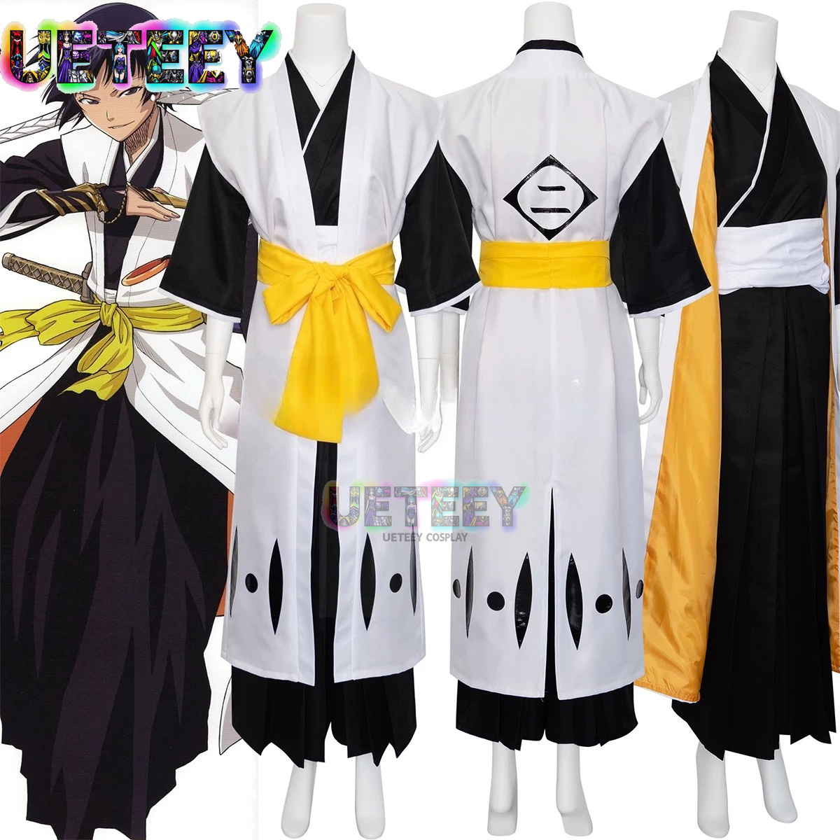 UETEEY COS Костюм для косплея  – обзор и цена Anime Cosplay Bleach