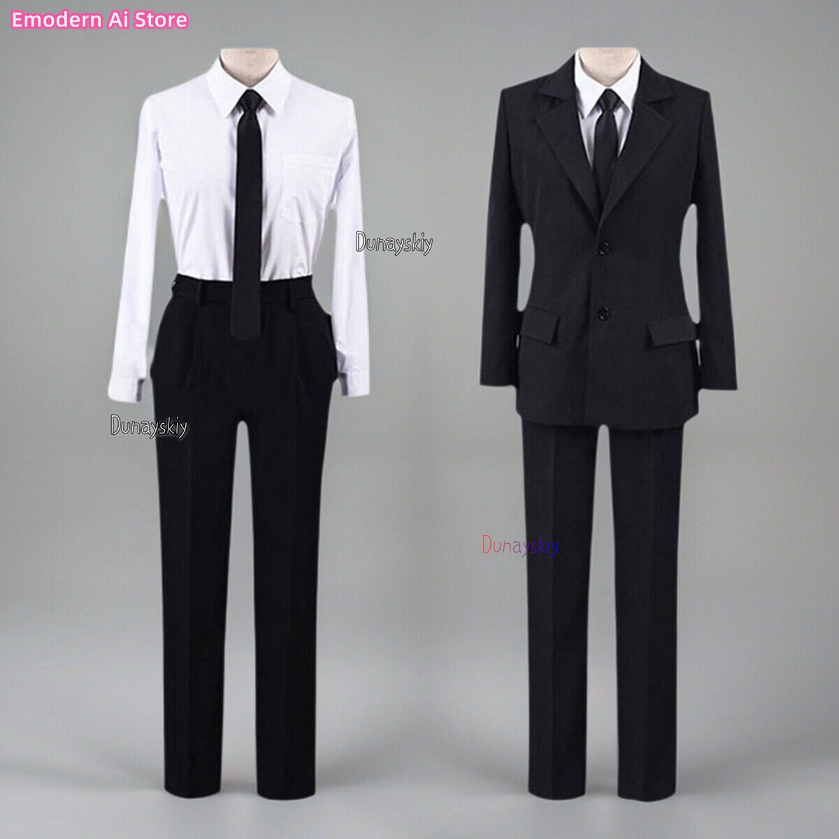 Костюм для косплея Аниме Хиром – обзор и цена Cosplay Anime Black Hair