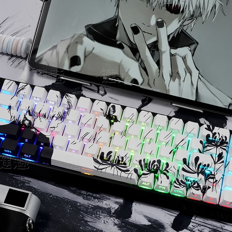 130-клавишные колпачки для кла – обзор и цена Tokyo Ghoul Mask