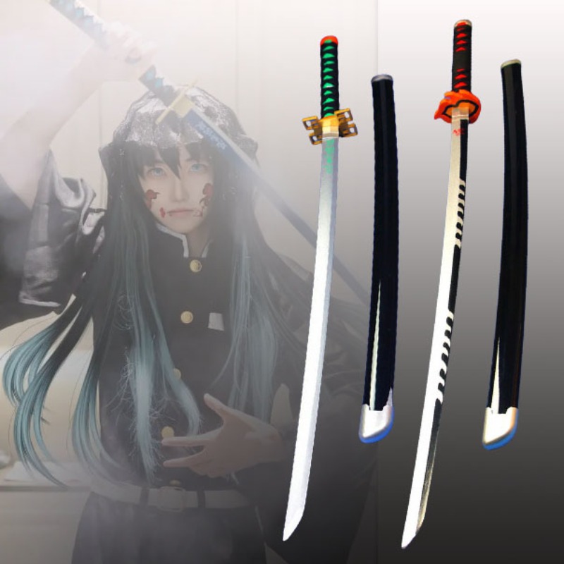 41 дюйм/104 см убийца демонов  – обзор и цена Anime Cosplay Katana