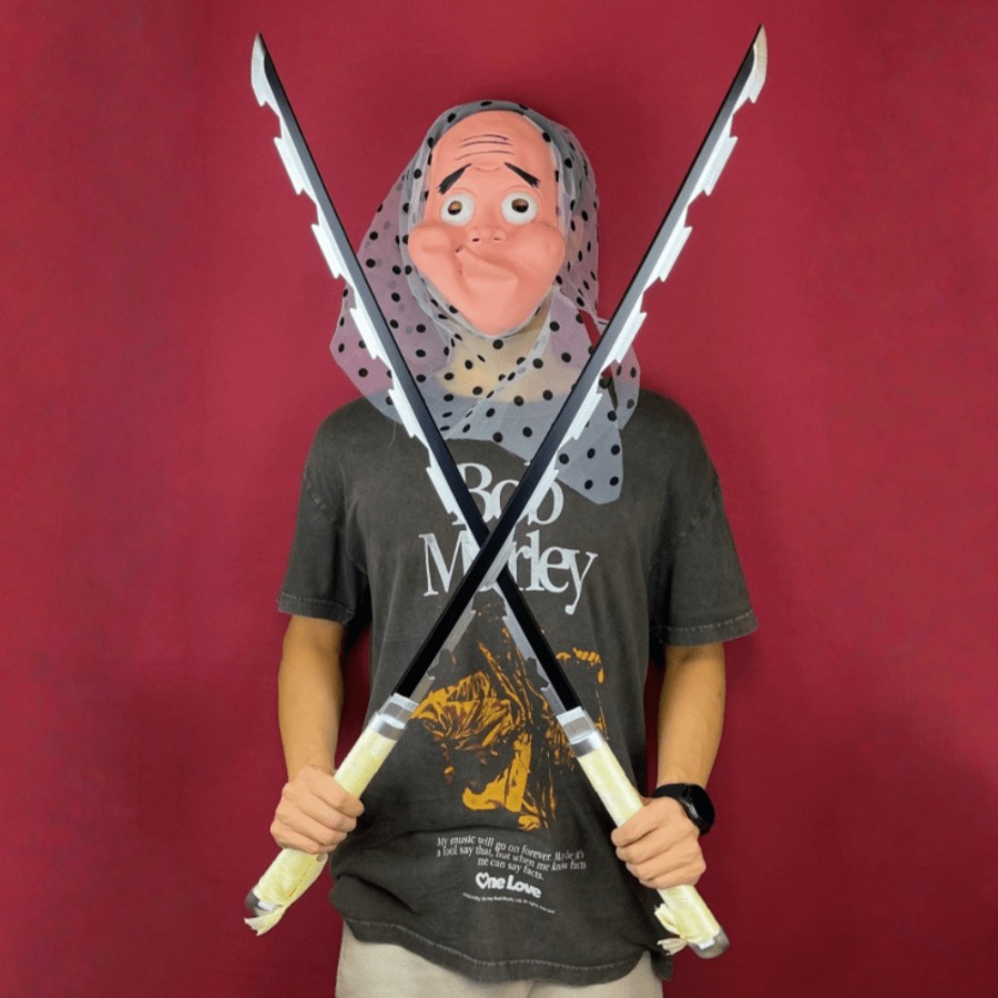 40 дюймов Demon Slayer Inosuke – обзор и цена Anime Cosplay Katana