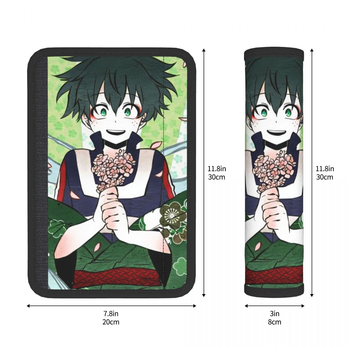 Накладки на ремни безопасности – обзор и цена My Hero Academia Belt